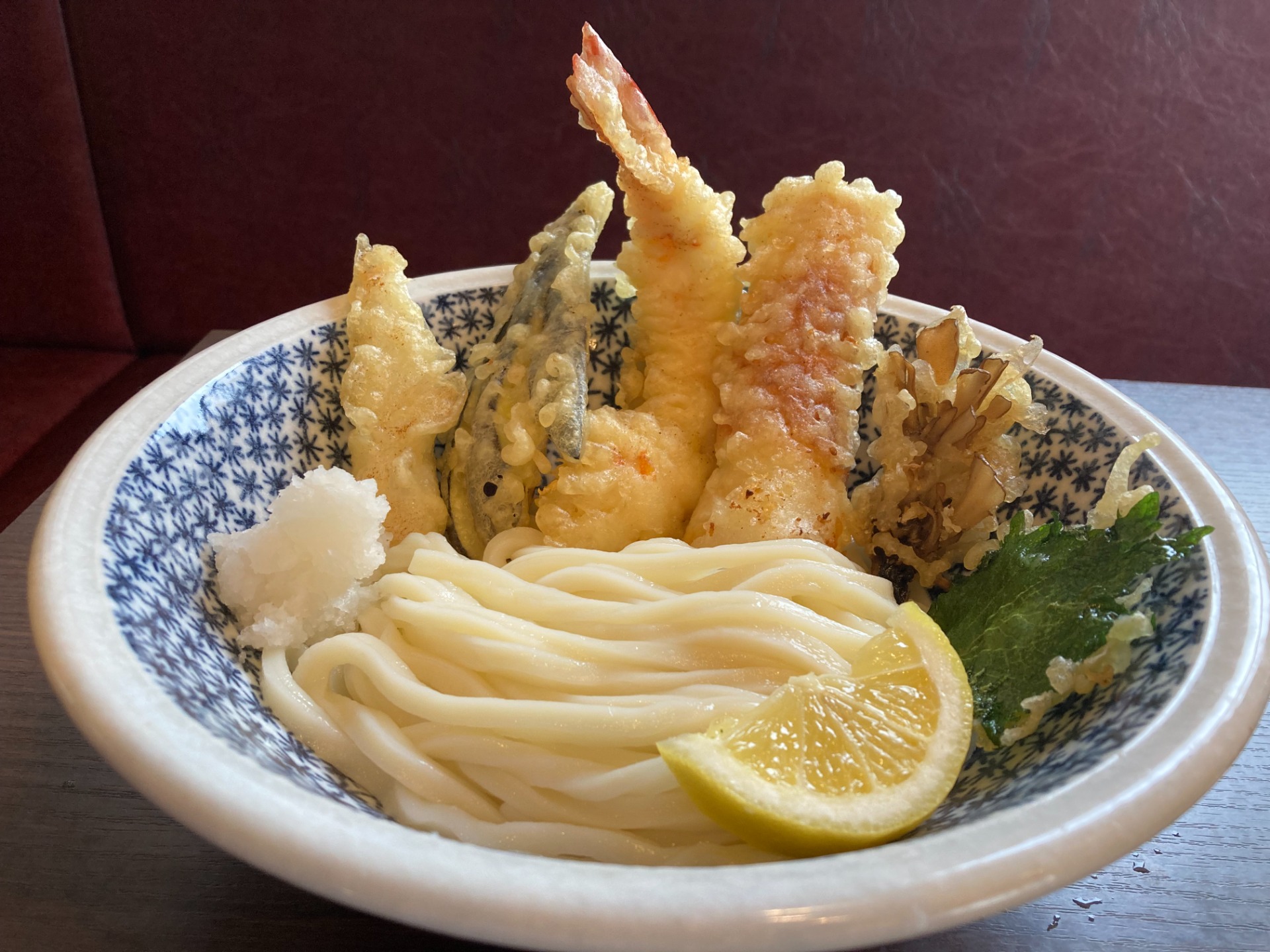 華やかな一杯 豪華な天ぷら