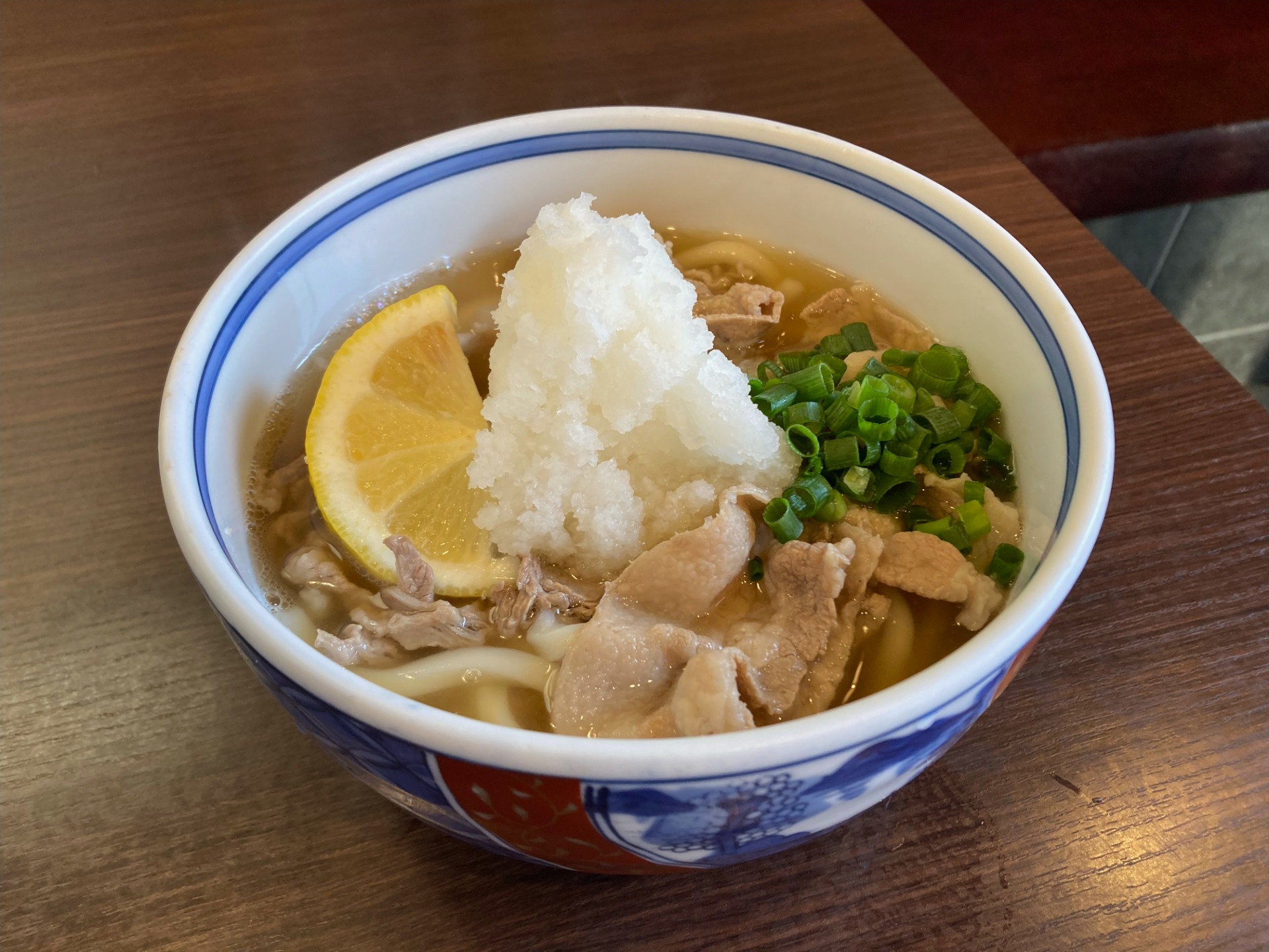 みぞれ肉うどん ¥1180